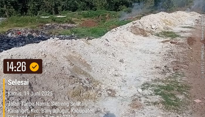 DLH Situbondo Akhirnya Temukan Pembuangan Limbah PT Fuyuan Bioteknologi