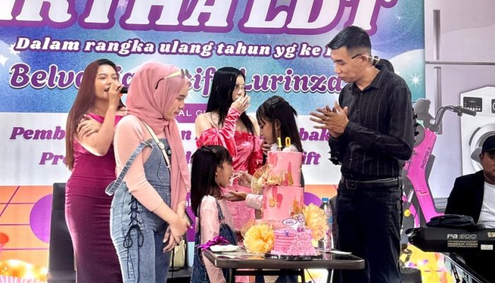 Perayaan Ultah ke-10 Putri Owner CV IBR Jadi Momen Berbagi untuk Warga Mlandingan