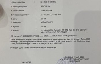 Merasa Difitnah Soal Tanggungan Rp836 Juta, Vivin Laporkan Bos Chatour ke Polda Jatim.