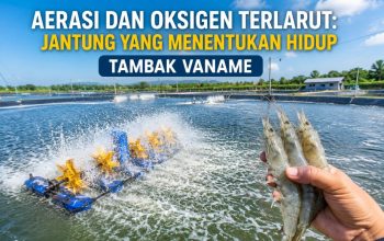 Aerasi dan Oksigen Terlarut: Jantung yang Menentukan Hidup Tambak Vaname